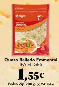 Ifa Eliges - Queso Rallado Emmental