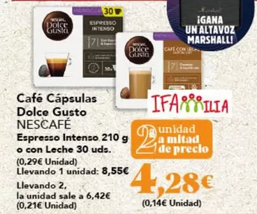 Nescafé - Cafe Capsulas Dolce Gusto