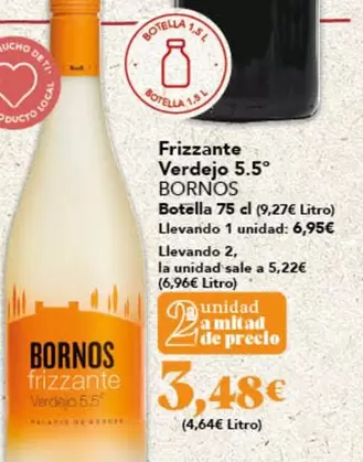 Bornos - Frizzante Verdejo 5.5°