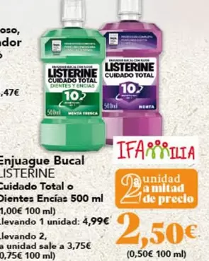 Listerine - Enjuague Bucal