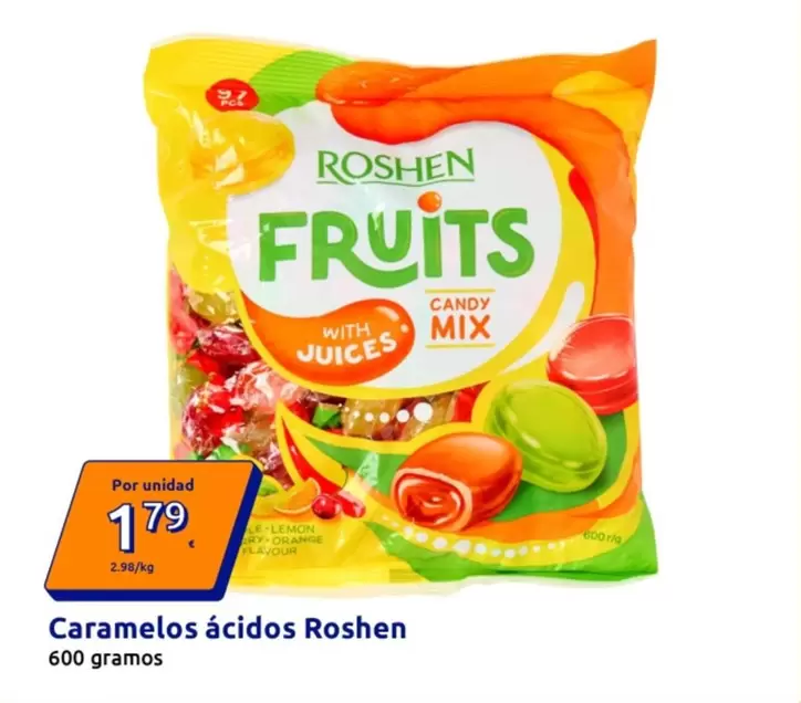 Roshen - Caramelos Acidos