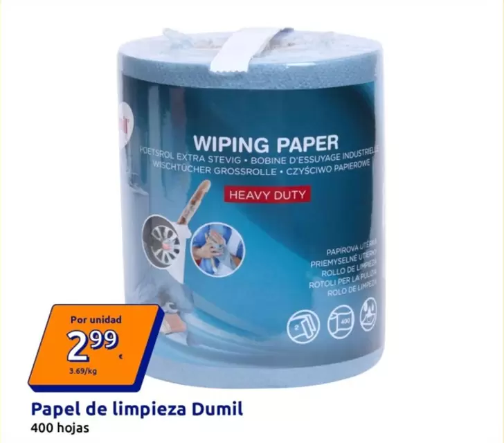 Dumil - Papel De Limpieza