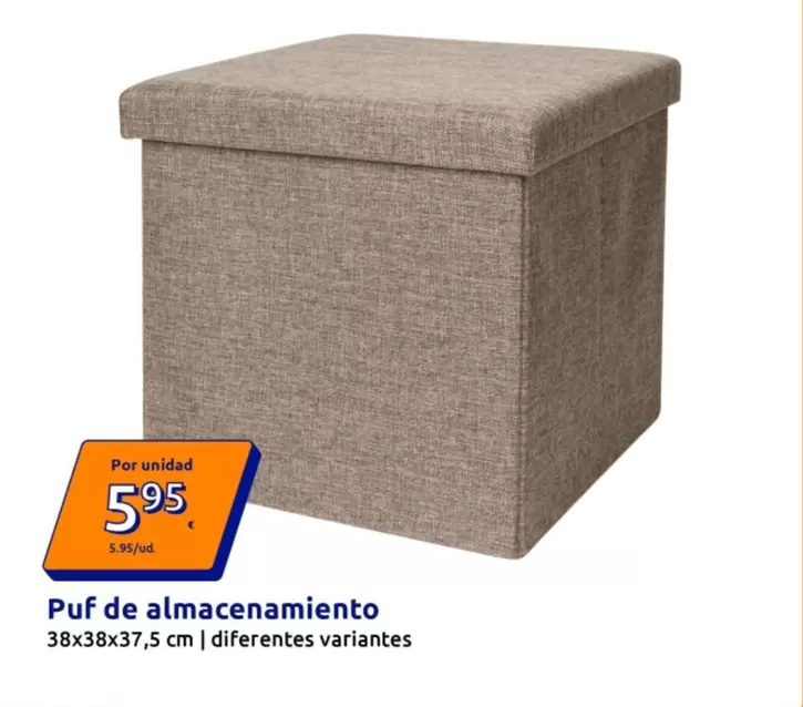 Puf De Almacenamiento