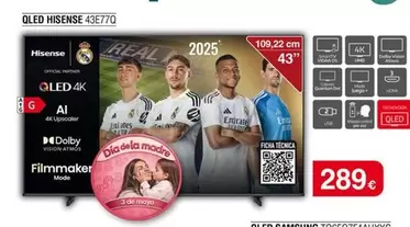 Hisense - Qled 43E7770