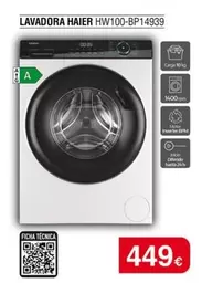 Haier - Lavadora Hw100-bp14939