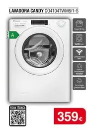 Candy - LAVADORA CO4104TWM6/1-S