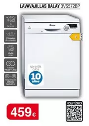 Balay - Lavavajillas 3vs572bp