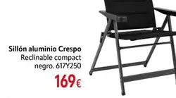 Compact - Sillón Aluminio Crespo