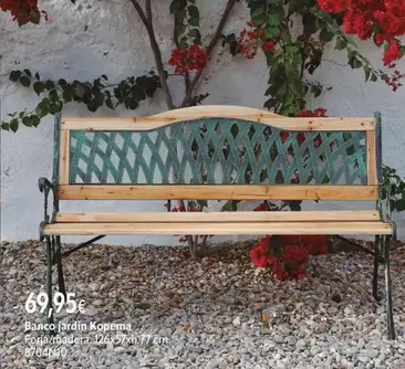 Banco Jardín Kopema