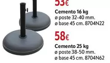 Cemento 16 Poste