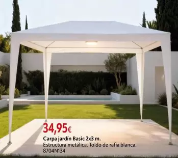 basic - Carpa Jardín Basic 2x3 M.