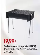 Barbacoa Carbon Portátil Bbq