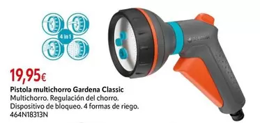 Gardena - Pistola Multichorro  Classic