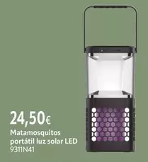 Solar - Matamosquitos Portatil Luz  Led