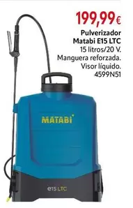 Pulverizador E15 Ltc