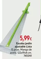 Lista - Escoba Jardín Ajustable