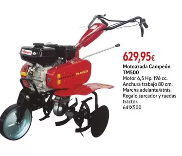 TCL - Motozada Campeón Tm500