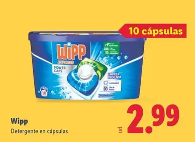 Wipp - Detergente En Cápsulas 