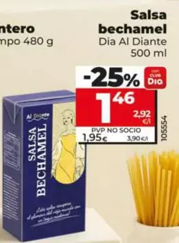 Dia Al Diante - Salsa Bechamel 