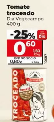 Dia Vegecampo - Tomate Troceado