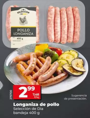Seleccion De Dia - Longaniza De Pollo