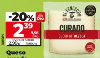 Dia El Cencerro - Queso Curado 