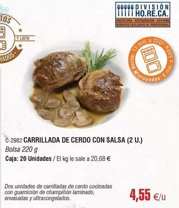 Carrillada De Cerdo Con Salsa