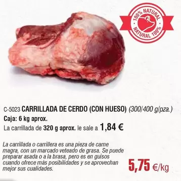 Carrillada De Cerdo