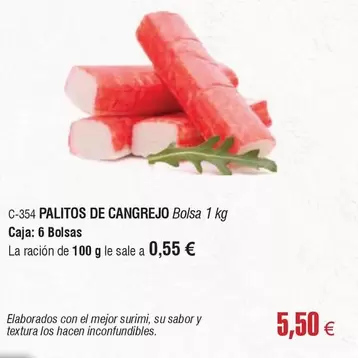 Palitos De Cangrejo
