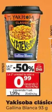 Gallina Blanca - Yakisoba Clasico 