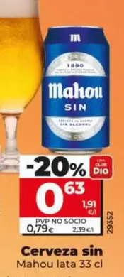 Mahou - Cerveza Sin 