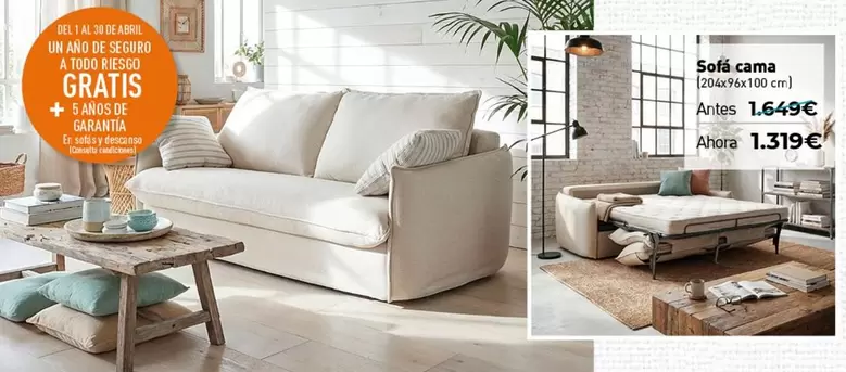 Abril - Sofá Cama