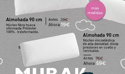 Almohada 90cm