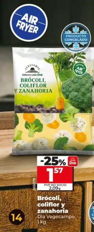 Dia Vegecampo - Brocoli, Coliflor Y Zanahoria 