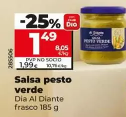 Dia Al Diante - Salsa Pesto Verde