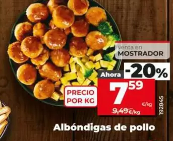 Albóndigas De Pollo