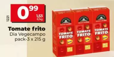 Dia Vegecampo - Tomate Frito 