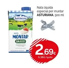 Central Lechera Asturiana - Nata Liquida Especial Per Muntar