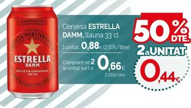 Estrella Damm - Cervesa