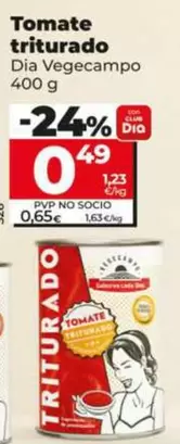 Dia Vegecampo - Tomate Triturado