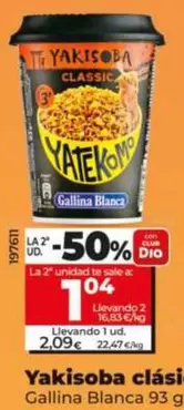 Gallina Blanca - Yakisoba Clasico 