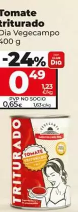 Dia Vegecampo - Tomate Triturado 