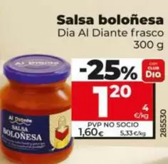 Dia Al Diante - Salsa Bolonesa 