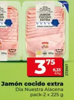 Dia Nuestra Alacena - Jamon Cocido Extra 
