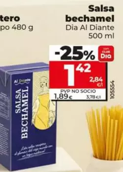 Dia Al Diante - Salsa Bechamel