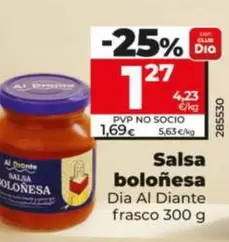 Dia Al Diante - Salsa Boloñesa