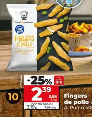 Dia Al Punto - Fingers De Pollo 