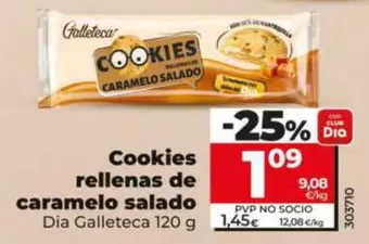 Dia Galleteca - Cookies Rellenas De Caramelo Salado