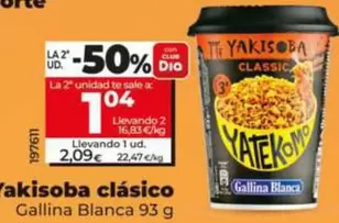 Gallina Blanca - Yakisoba Clasico 