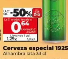 Alhambra - Cerveza Especial 1925 